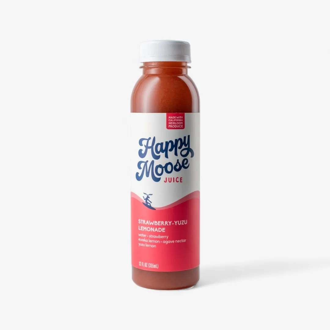 Strawberry Yuzu Lemonade - Organic Cold-Press Juice