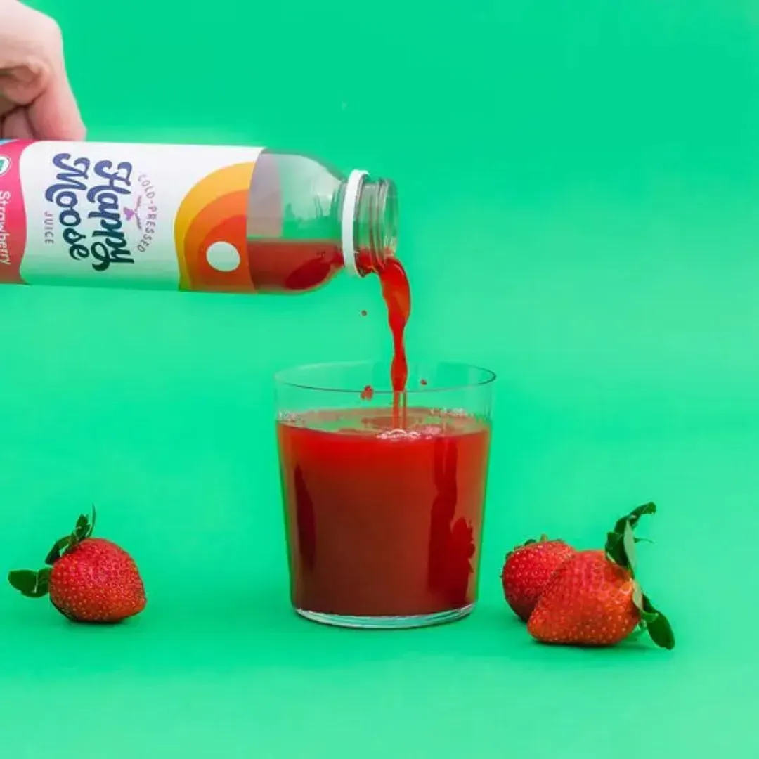 Strawberry Fields - Organic Cold-Press Juice - Goji & Ginger