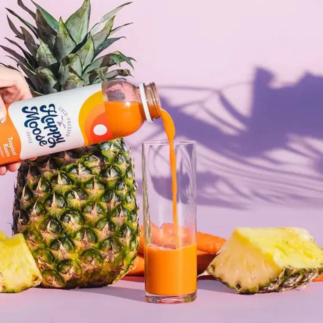 Tropical Roots - Organic Cold-Press Juice - Carrot & Ginger