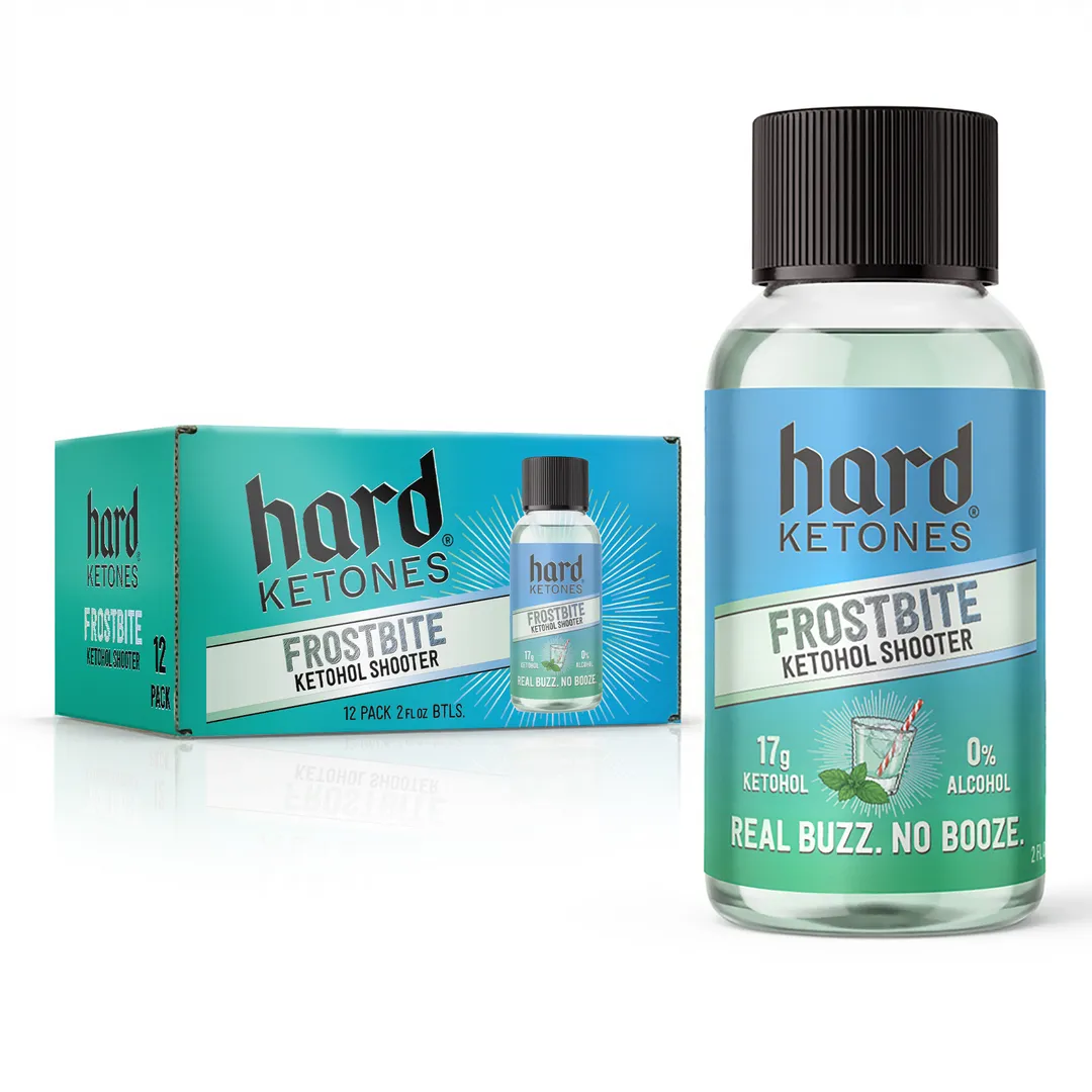 Frost-Bite Shooter | Real Buzz. No Booze. | 17g Ketohol | 12x2oz bottles
