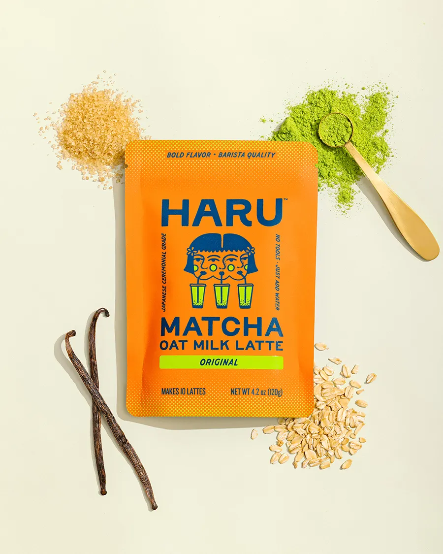 Haru Original Matcha Oat Milk Latte Mix