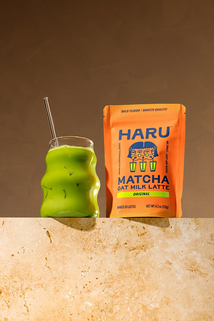 Haru Original Matcha Oat Milk Latte Mix