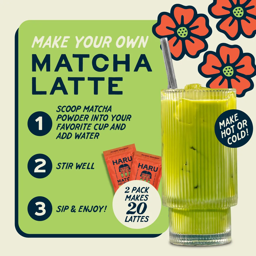 Haru Matcha 3-Pack Gift Set