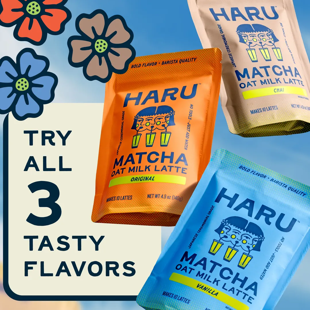 Haru Chai Matcha Oat Milk Latte Mix