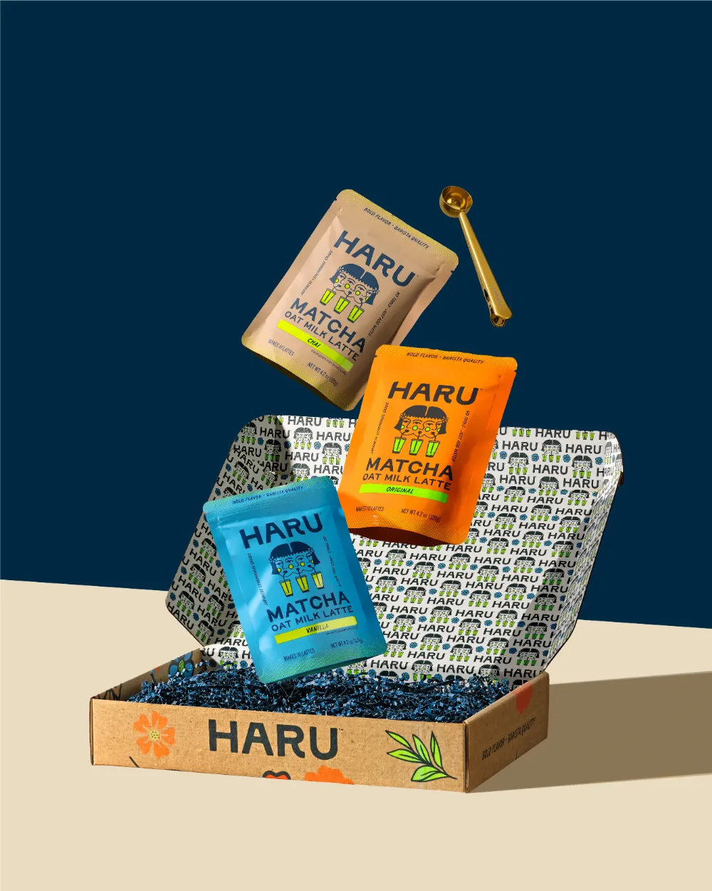 Haru Matcha 3-Pack Gift Set