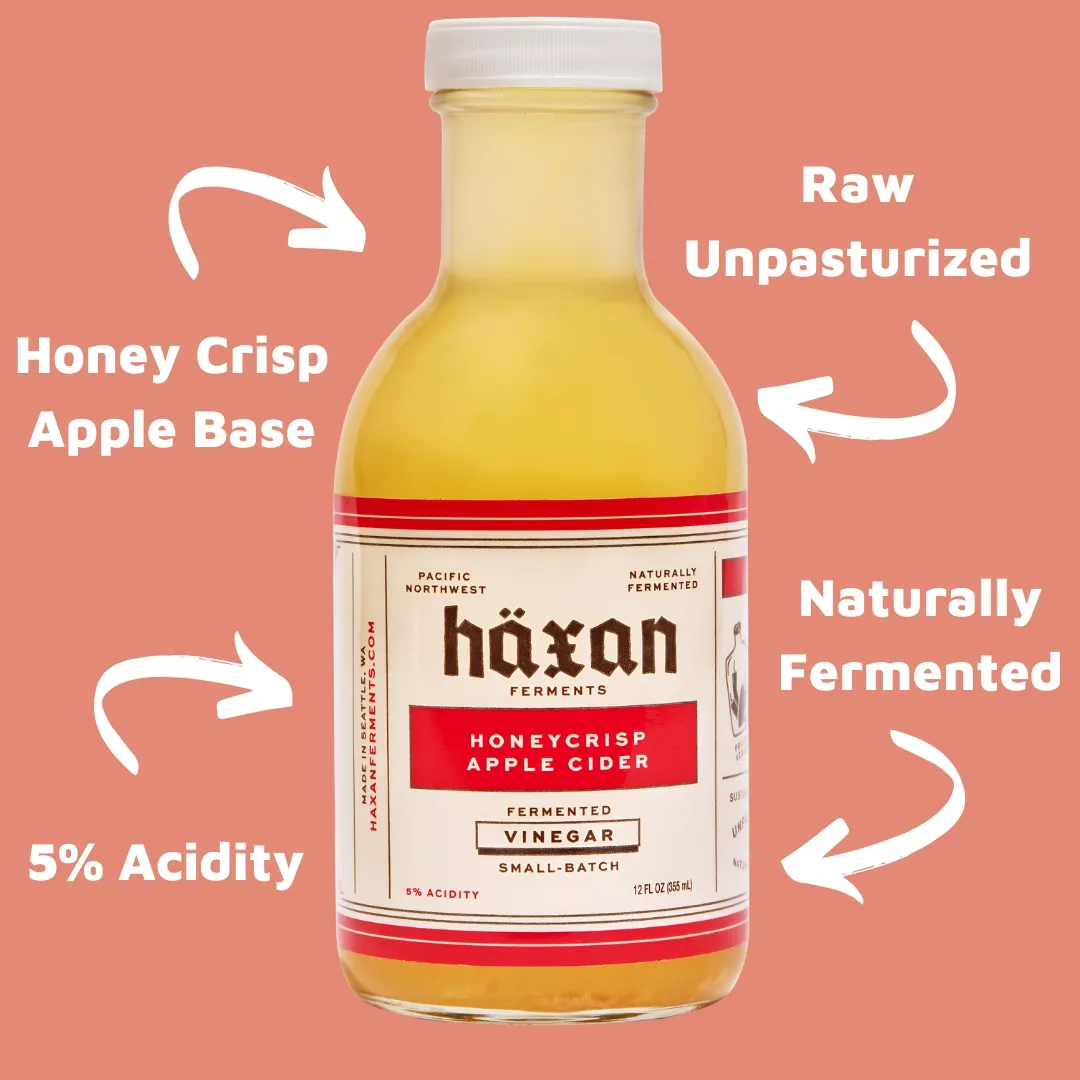 Honeycrisp Apple Cider Artisan Vinegar - Tangy & Fresh