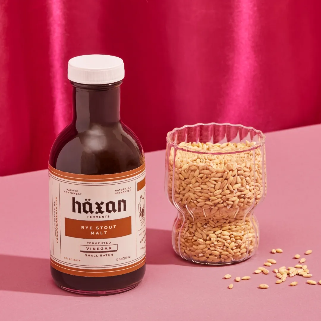 Rye Stout Beer Malt Vinegar - Richly Nutty, Boldly Complex