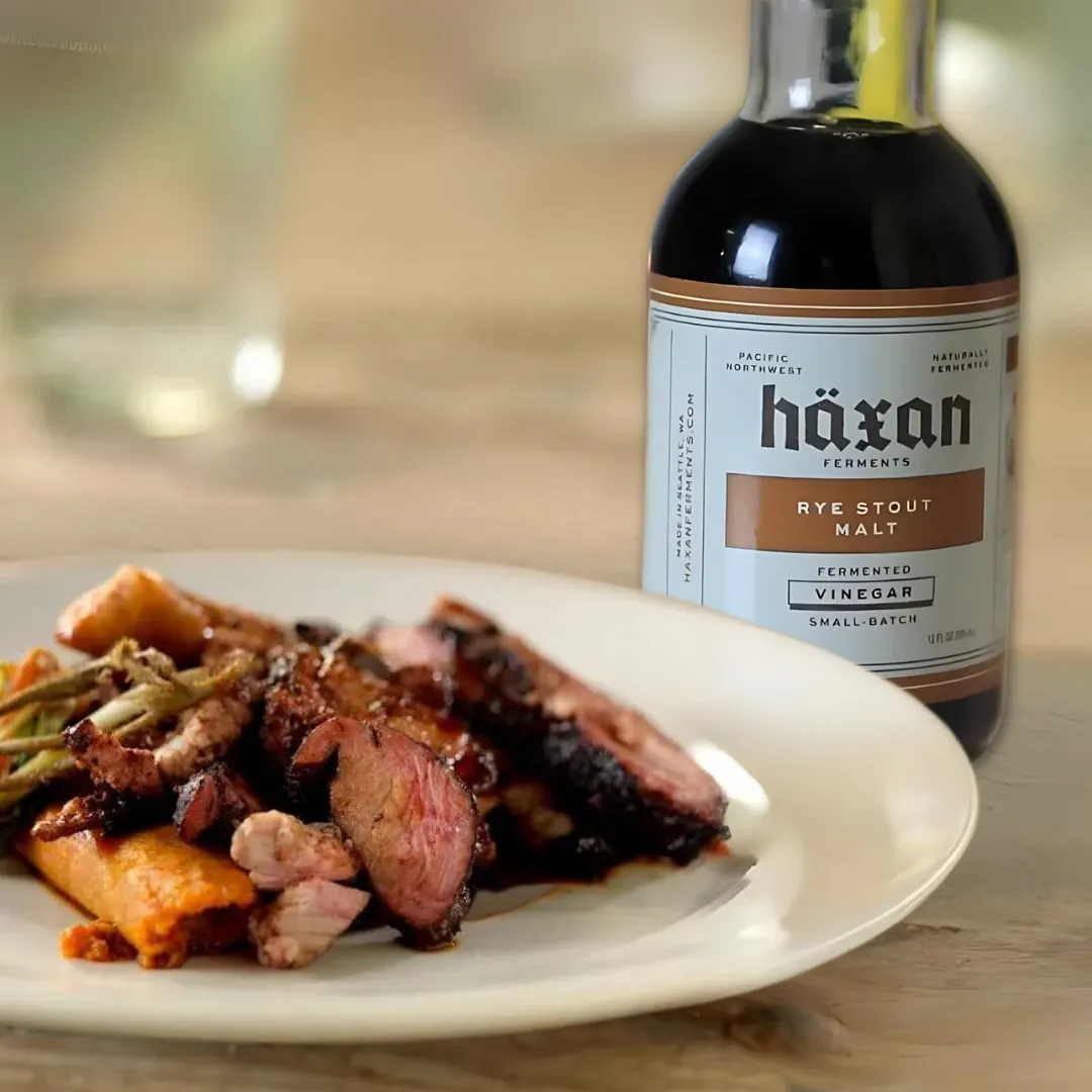 Rye Stout Beer Malt Vinegar - Richly Nutty, Boldly Complex