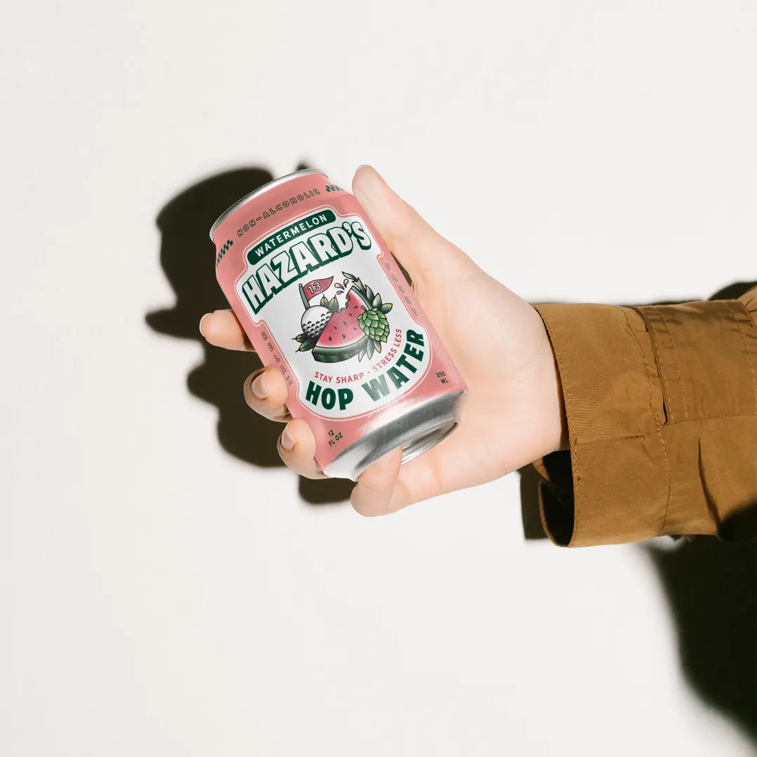 Hazard's Hop Water Watermelon - 12oz