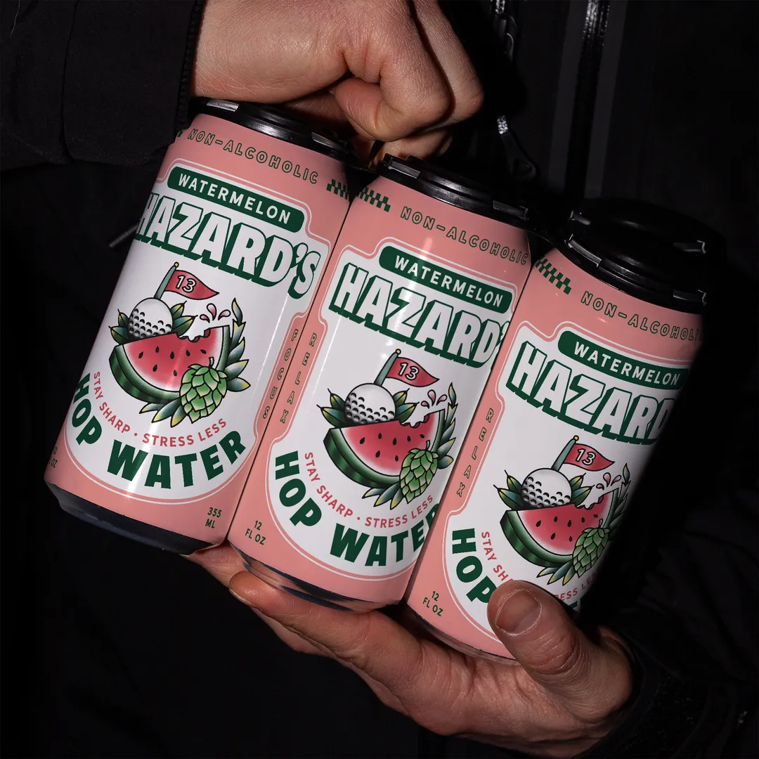 Hazard's Hop Water Watermelon - 12oz