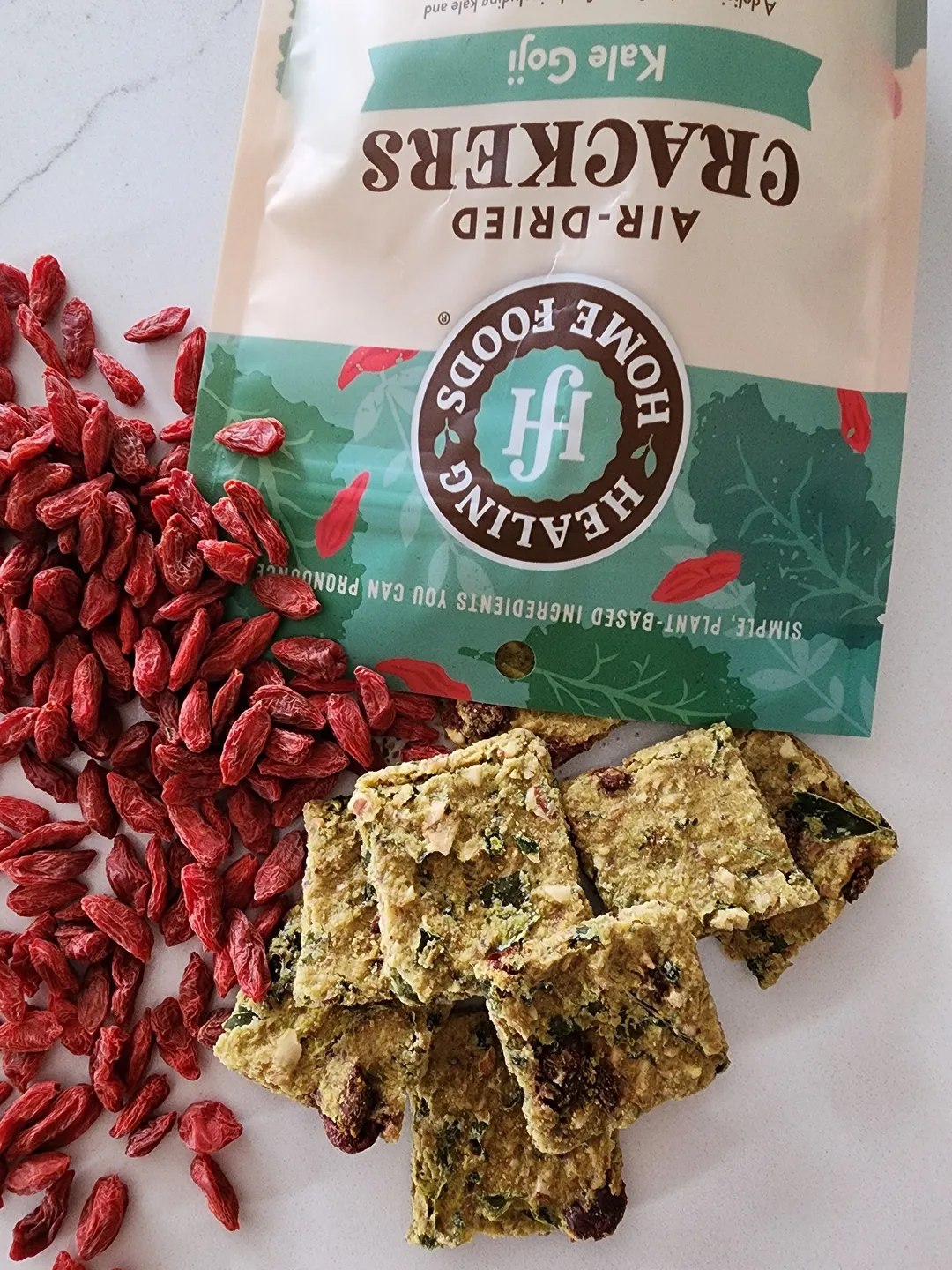 Air-Dried Crackers Kale Goji