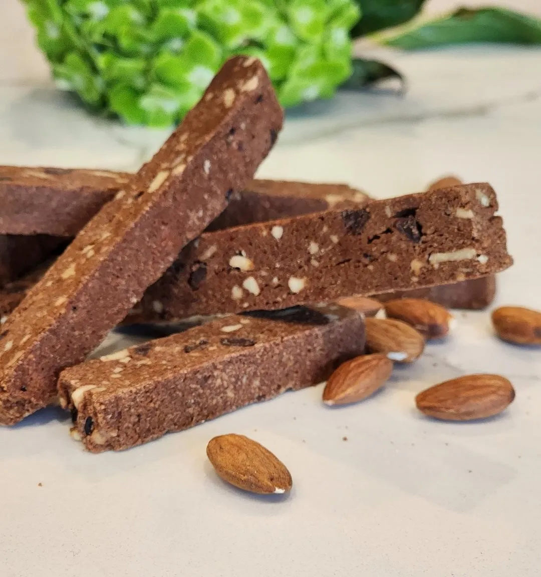 Dunkable Biscotti Double Chocolate Chip