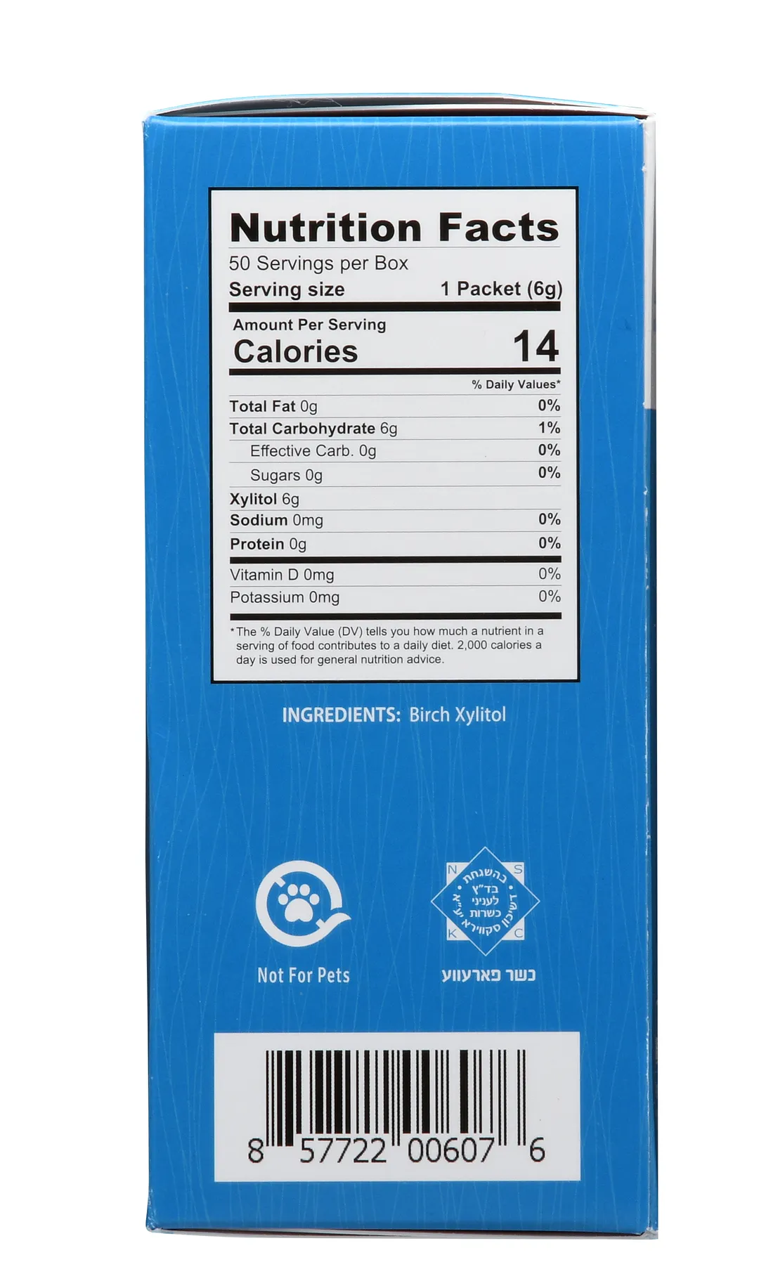 Xylitol Packets 50ct