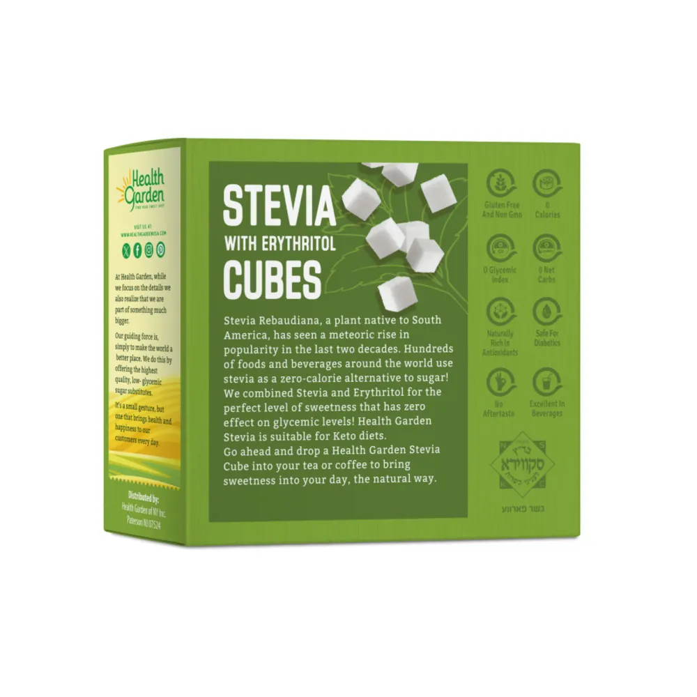 Health Garden Stevia Erythritol Cubes 48 ct.