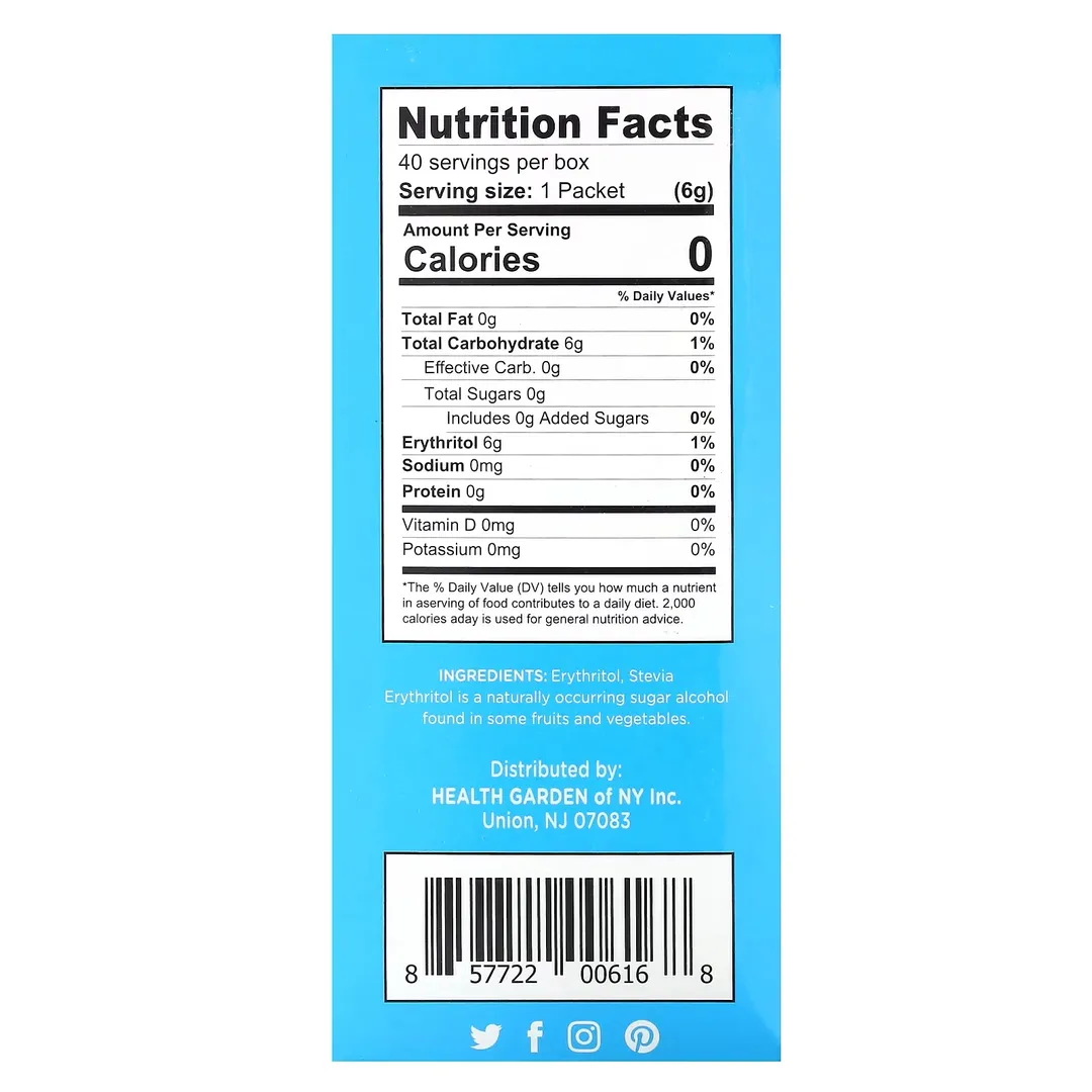 Sugarless Packets 40ct