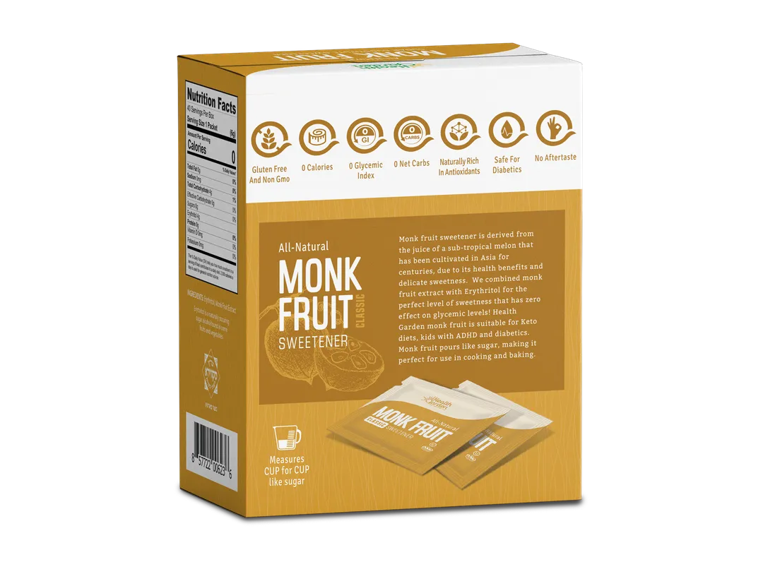 Monk Fruit Classic Packets 40ct