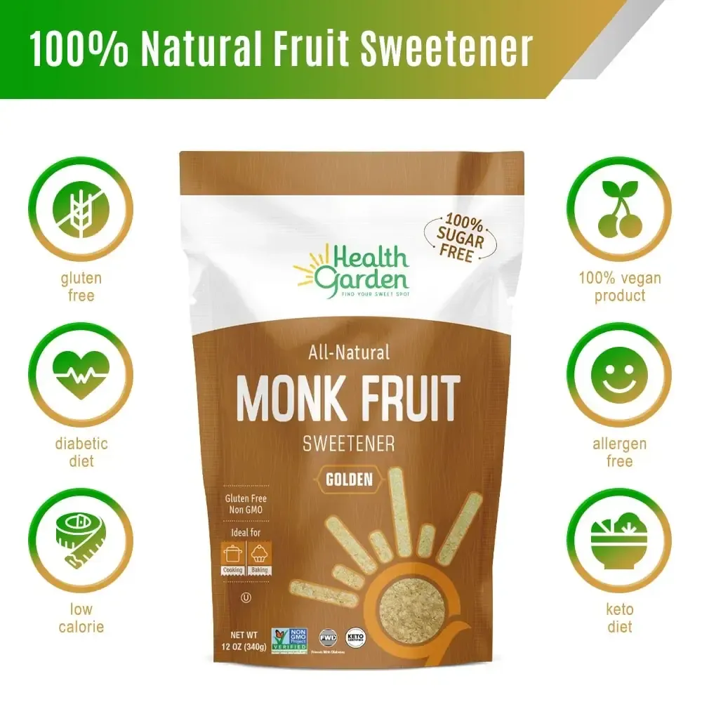 Monk Fruit Golden Sweetener 1lb