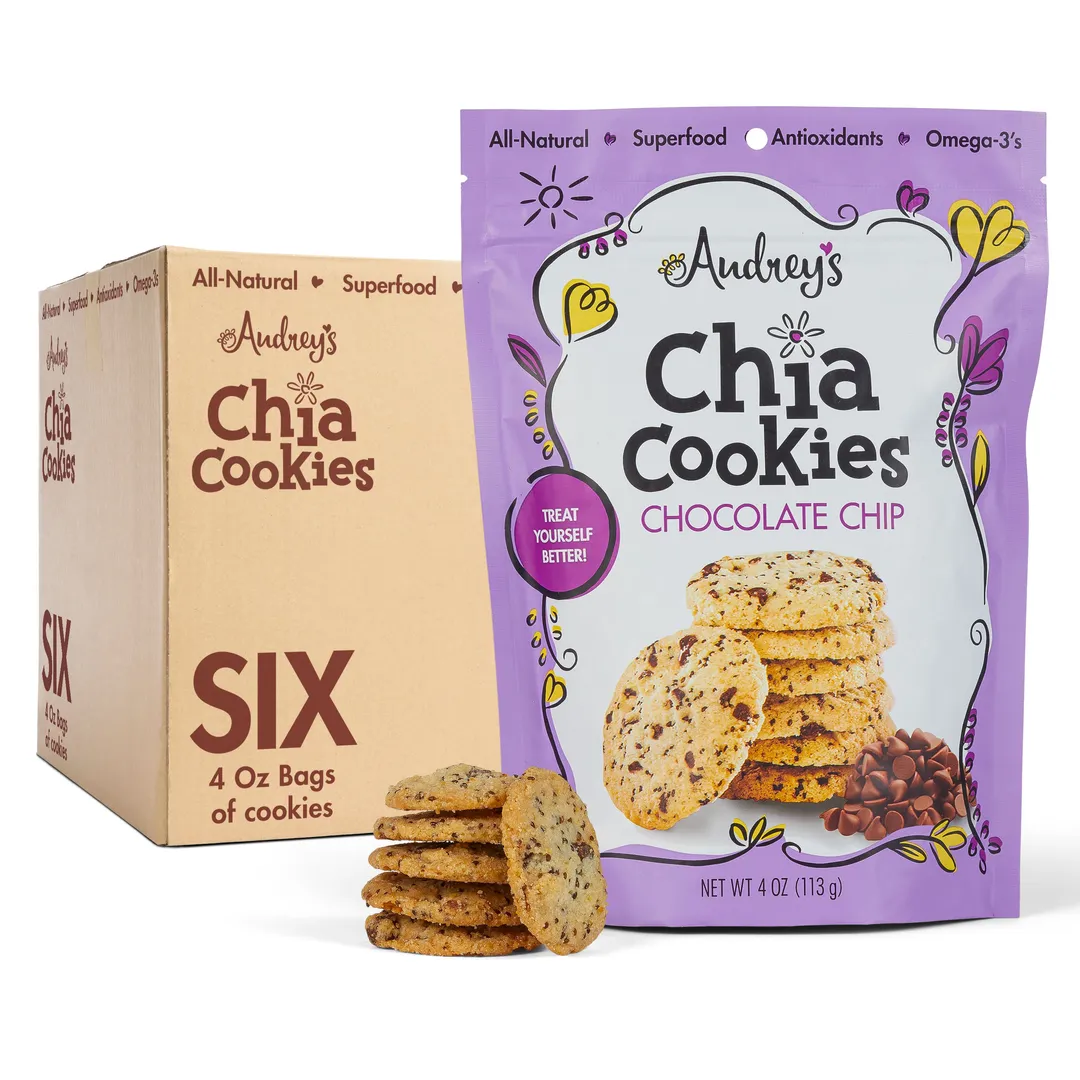 Audrey's Chia Cookies - Chocolate Chip