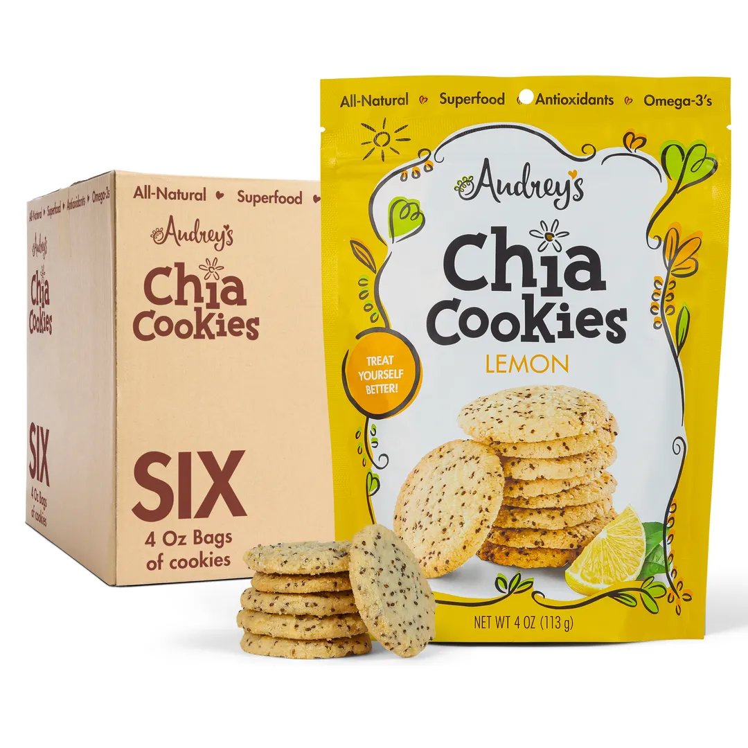 Audrey's Chia Cookies - Lemon