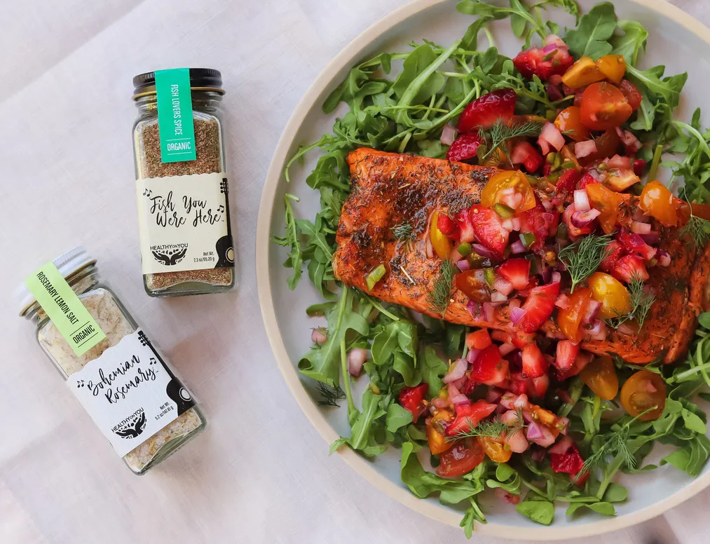 Bohemian Rosemary | Rosemary Lemon Salt
