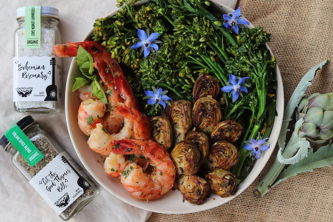 Bohemian Rosemary | Rosemary Lemon Salt