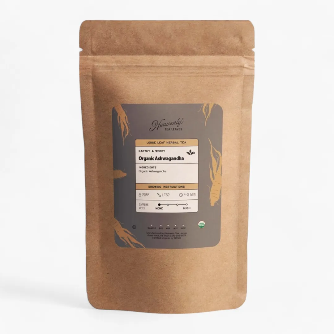 Organic Ashwagandha, Loose Leaf Herbal Tea (Bulk)