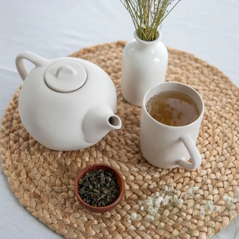 Organic Jasmine Oolong, Bulk Loose Leaf Oolong Tea, 16 Oz.