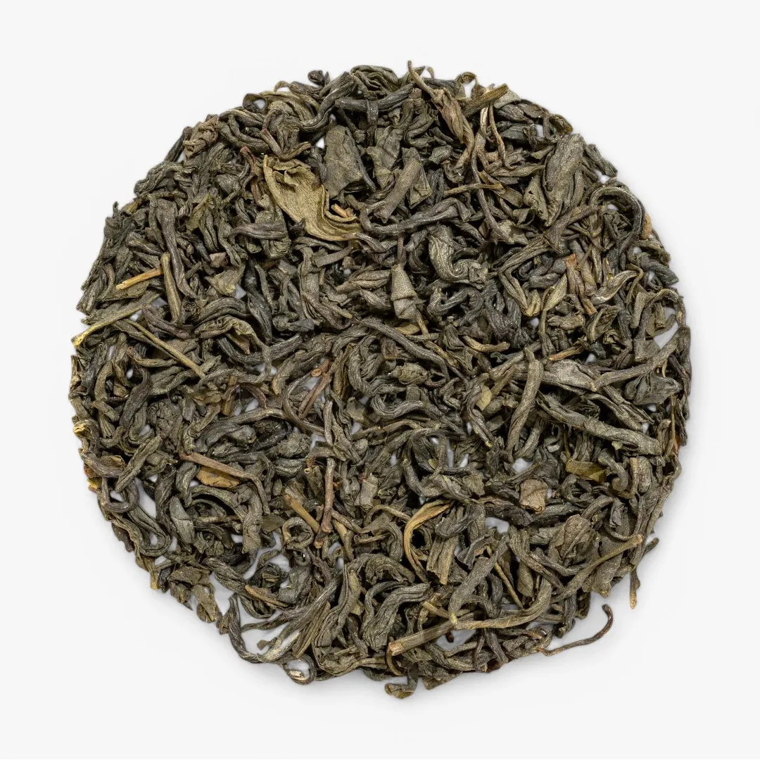 Organic Just Green, Loose Leaf Green Tea Clear Top Tin