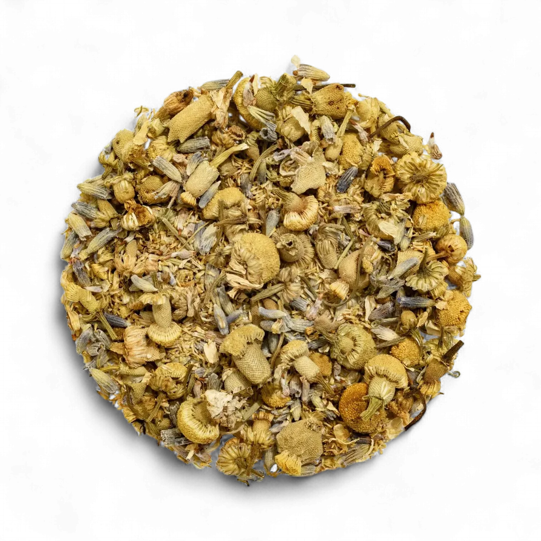 Organic Chamomile Lavender, Bulk Loose Leaf Herbal Tea, 16 Oz.