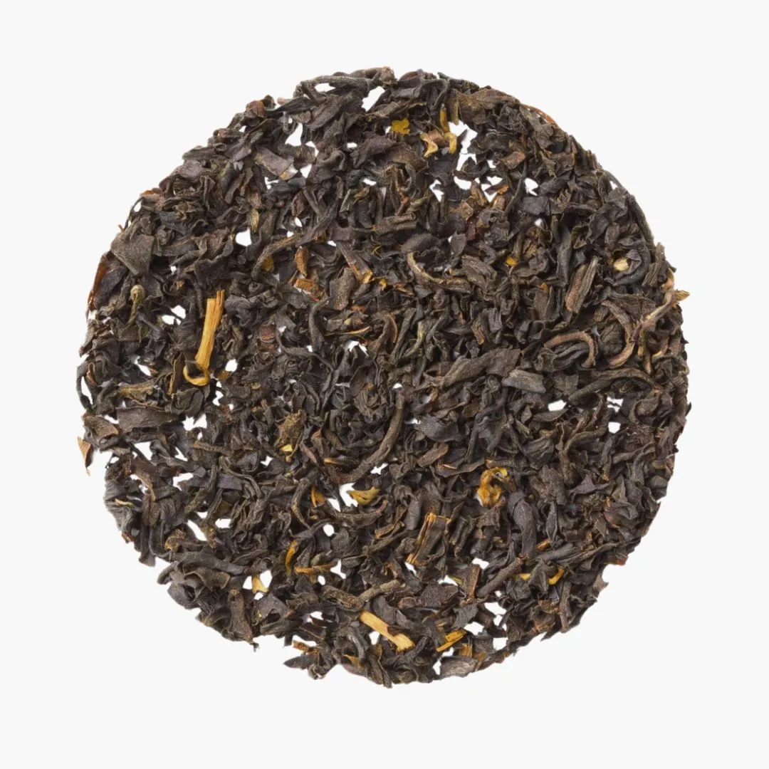 Organic Assam, Loose Leaf Black Clear Top Tea Tin