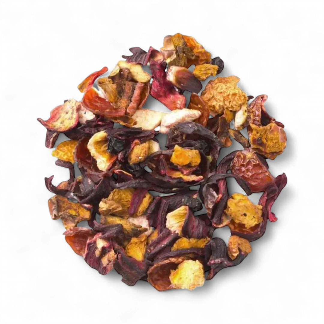 Organic Blueberry Delight, Bulk Loose Leaf Herbal Tea, 1 lb.