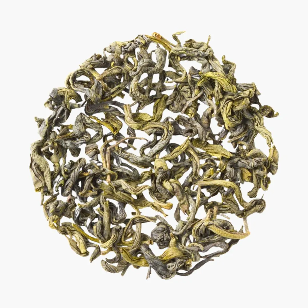 Organic Just Green, Loose Leaf Green Tea Clear Top Tin