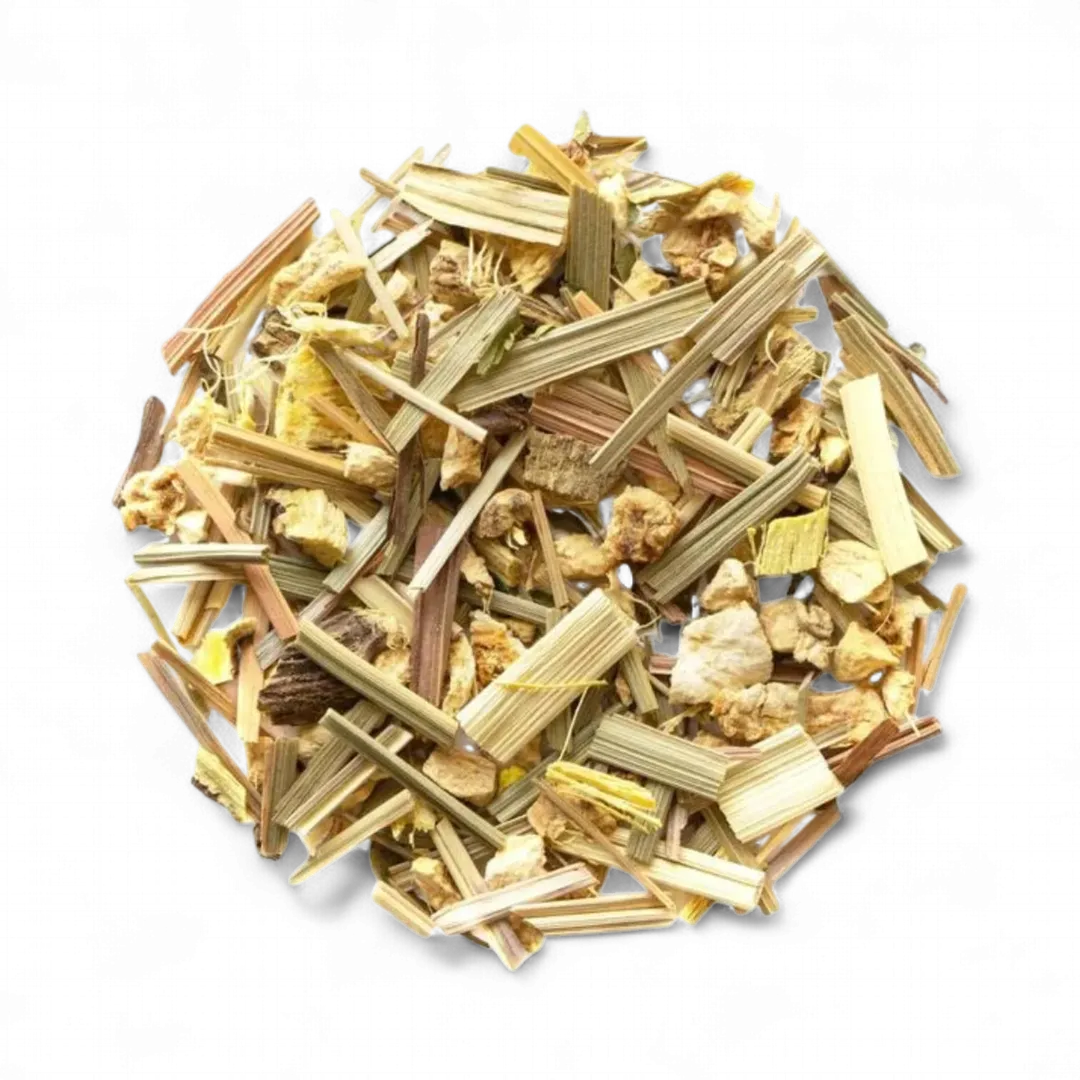 Organic Lemon Ginger, Bulk Loose Leaf Herbal Tea, 1 lb.