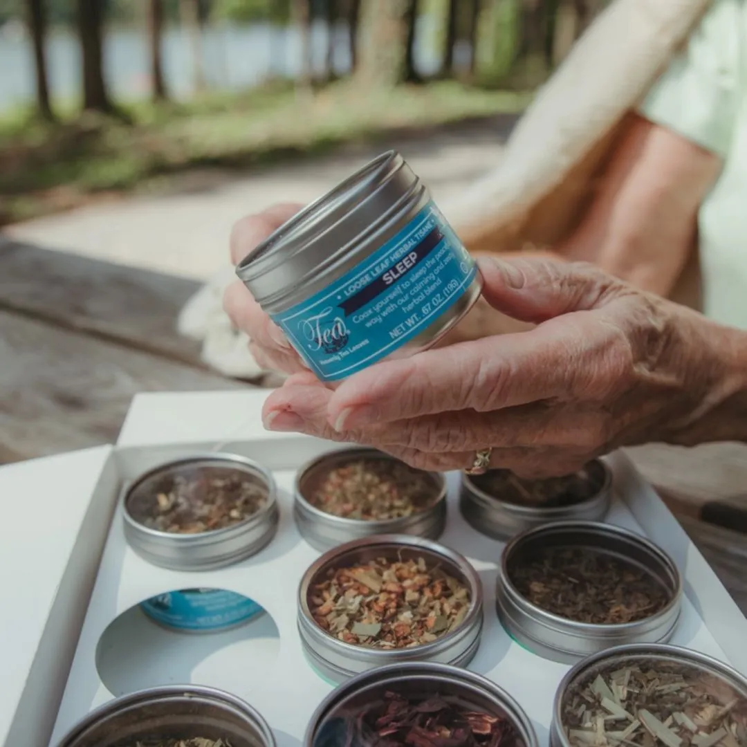 Organic Loose Leaf Herbal Tea Sampler Set