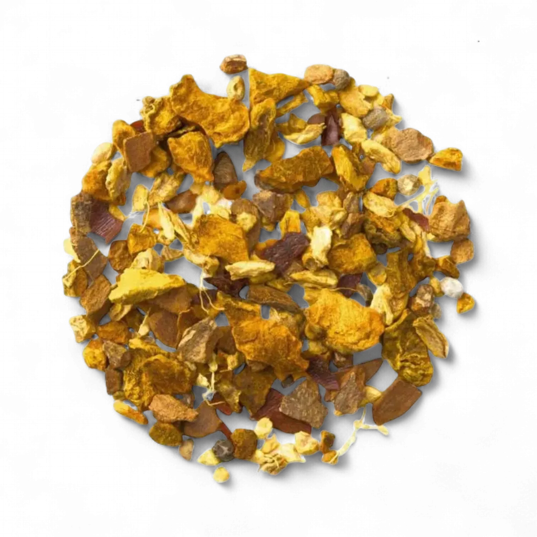Organic Turmeric Chili Chai, Bulk Loose Herbal Tea, 1 lb.