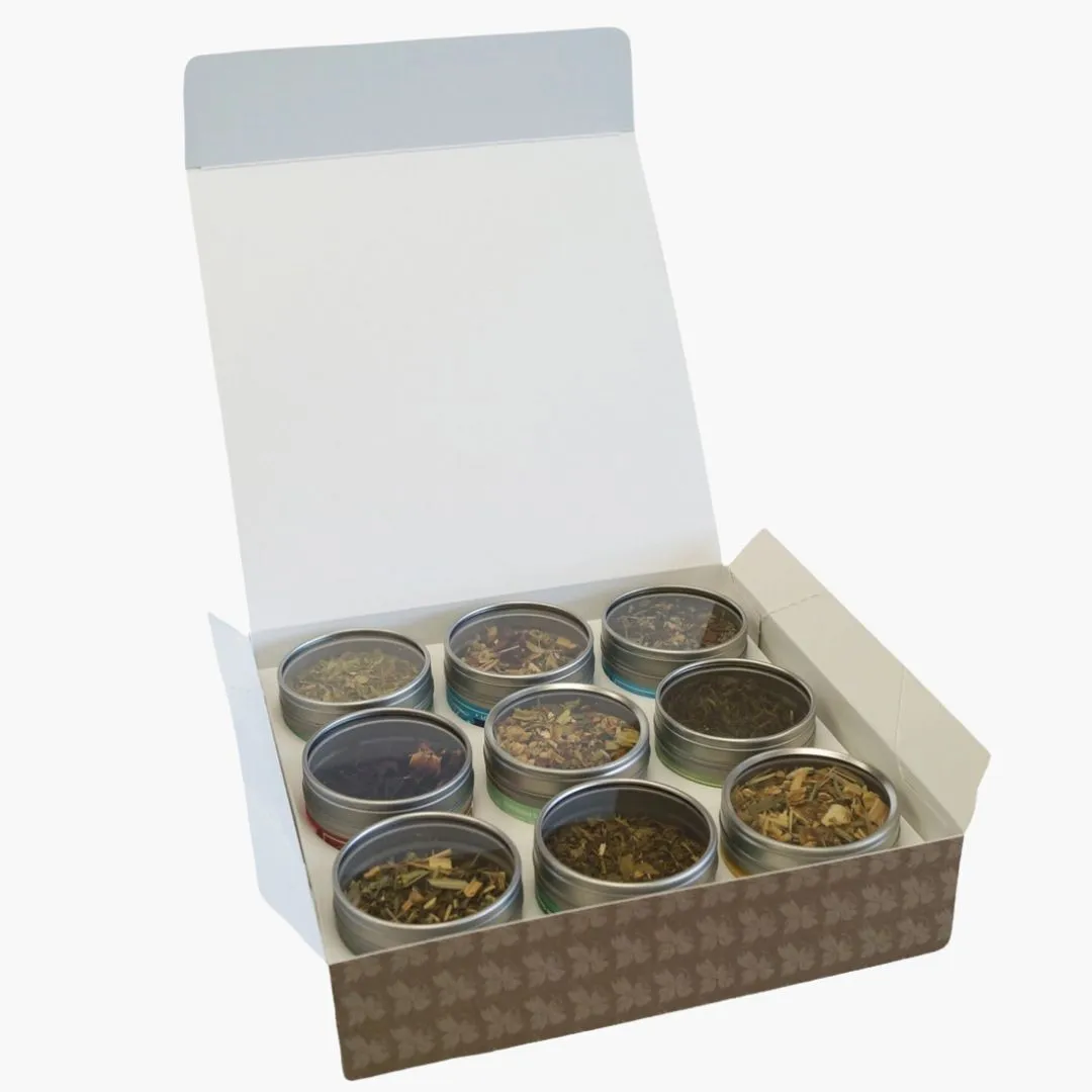 Organic Wellness 9 Loose Leaf Tea Sampler