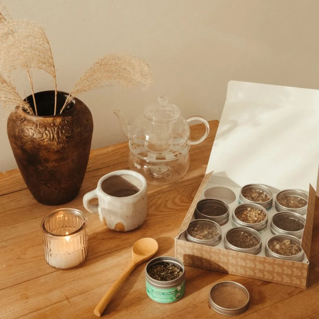 Organic Wellness 9 Loose Leaf Tea Sampler