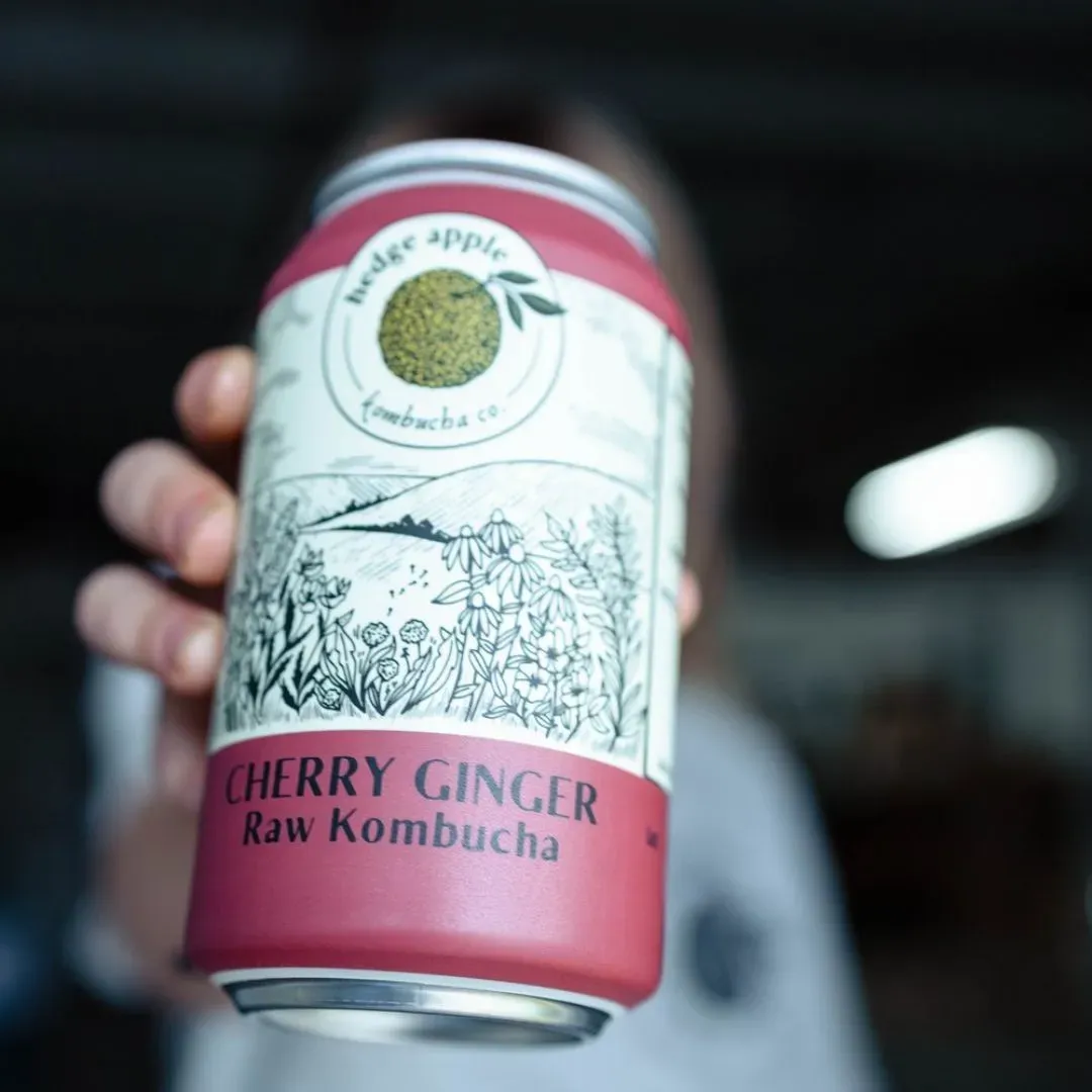 Cherry Ginger Kombucha