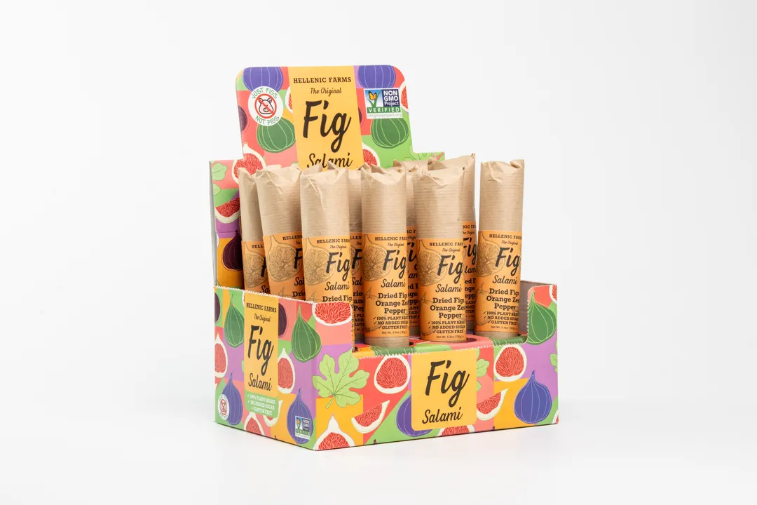 Plant-Based Fig Salami with Orange Zest
