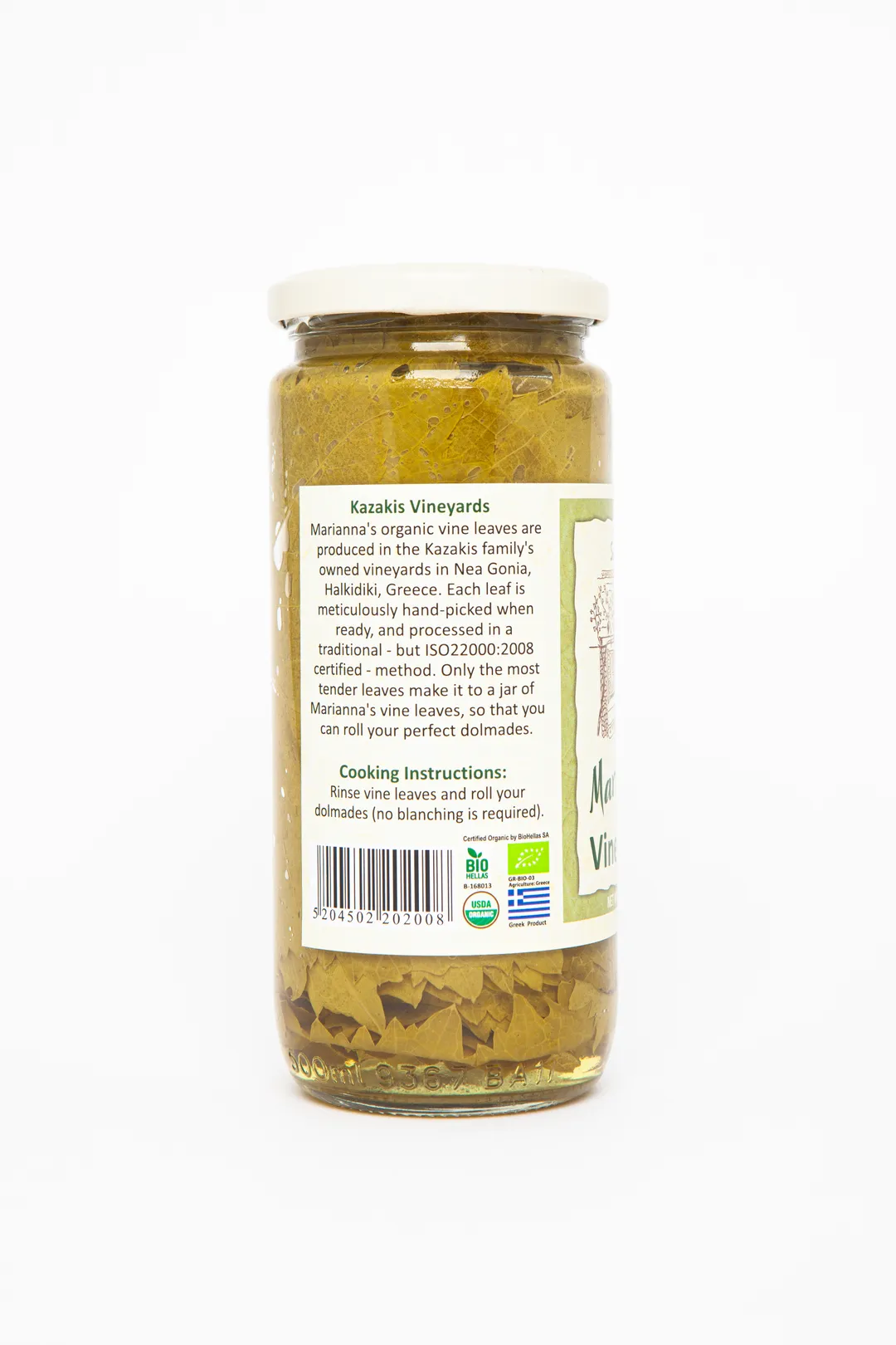 Marianna's Organic Vine Leaves