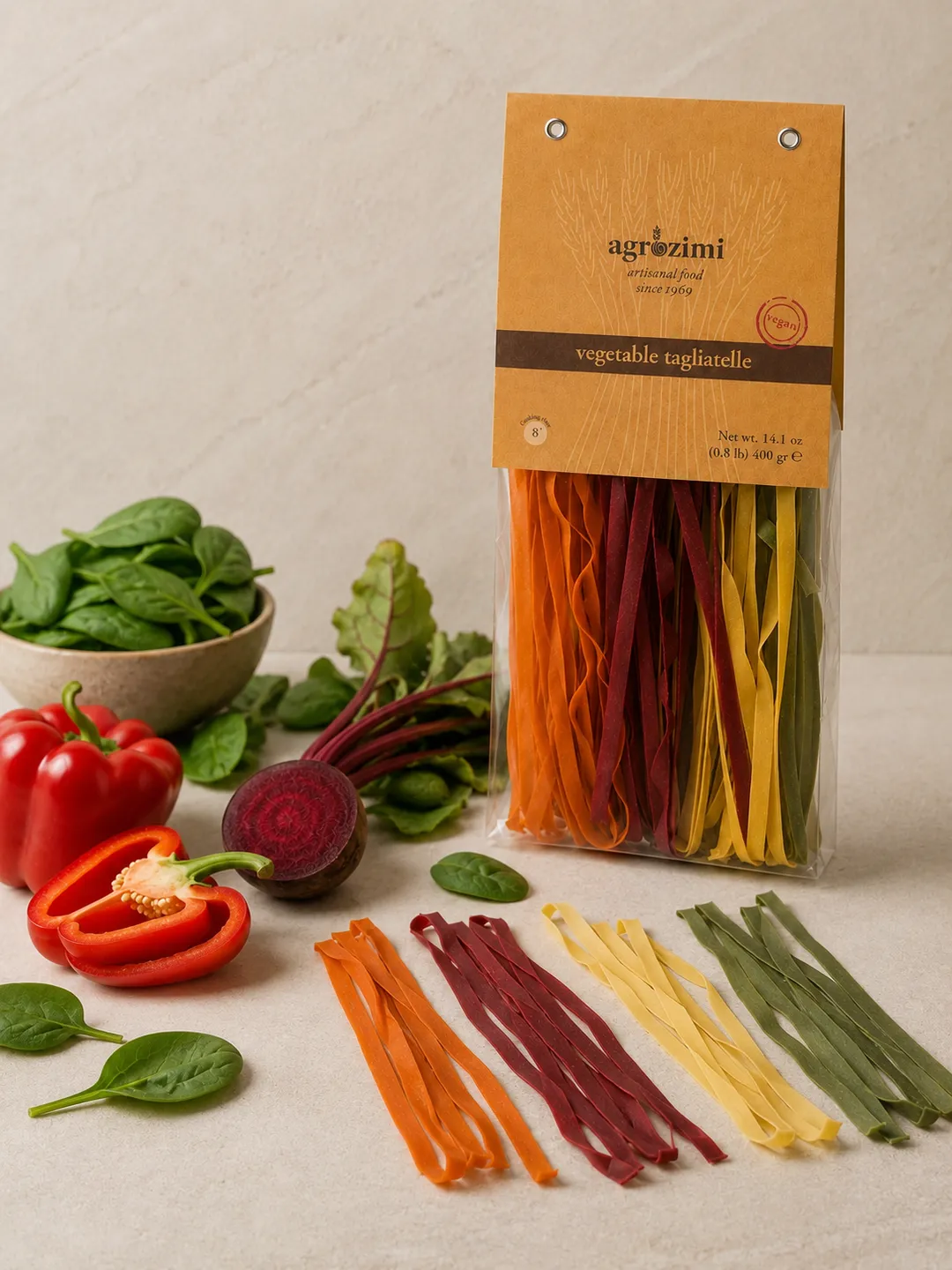 Agrozimi Vegetable Tagliatelle