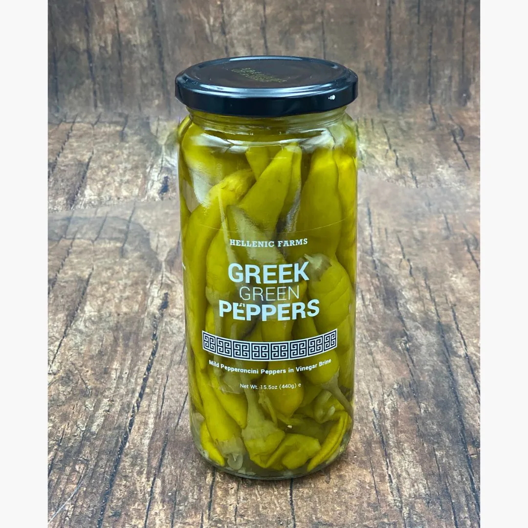 Hellenic Farms Greek Green Peppers