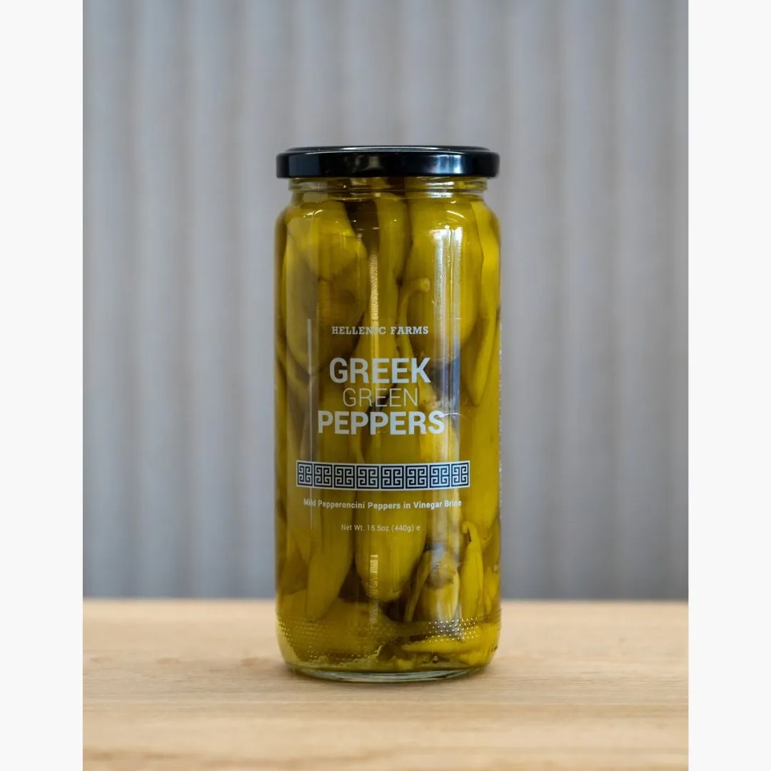 Hellenic Farms Greek Green Peppers
