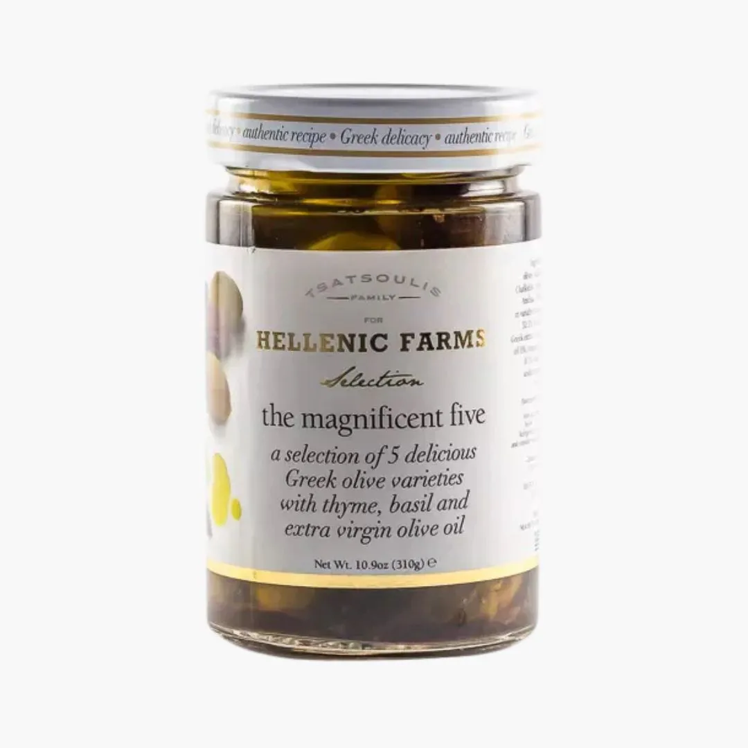 Magnificent Five Gourmet Greek Olives