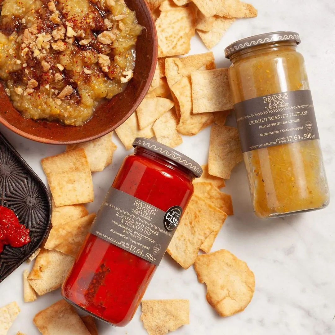 Navarino Icons All-Natural Crushed Eggplant Dip