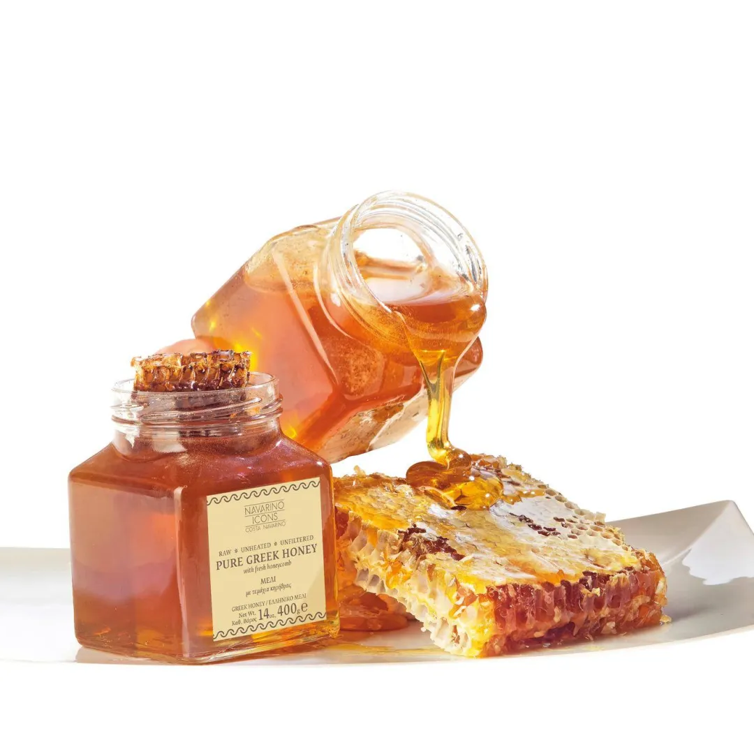 Navarino Icons Greek Honey w/ Comb