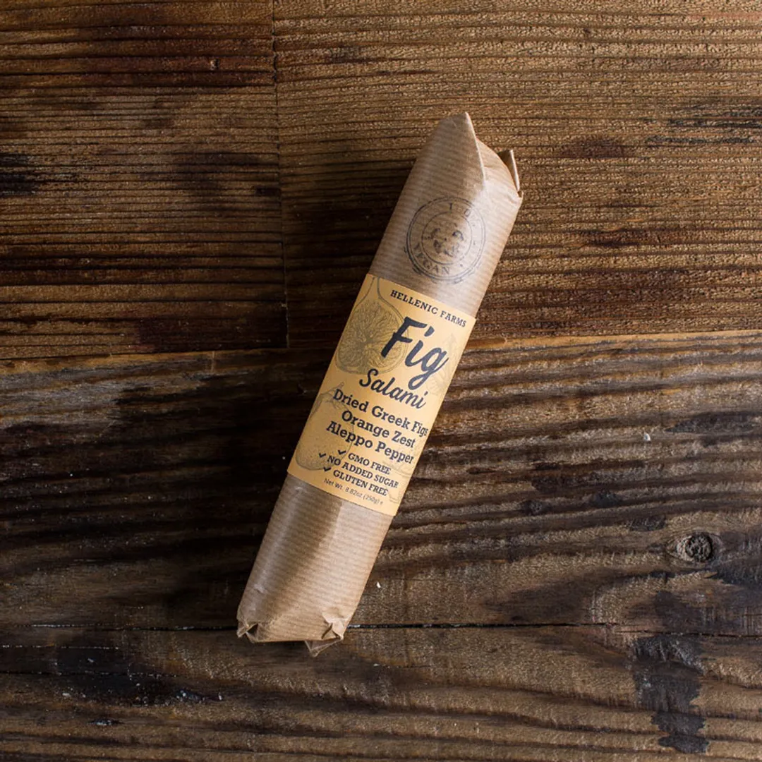Plant-Based Fig Salami with Orange Zest