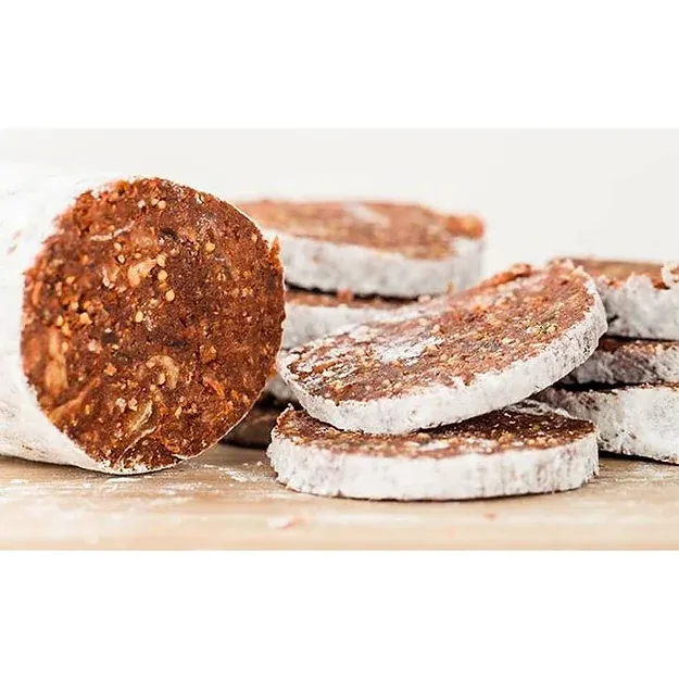 Plant-Based Fig Salami with Smoked Paprika