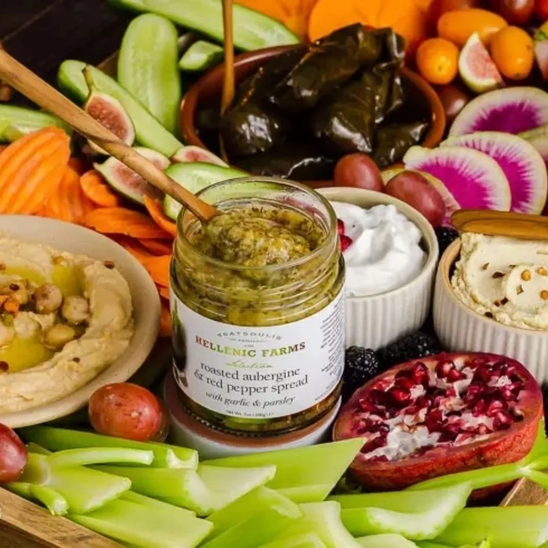 Roasted Eggplant and Red Pepper Spread