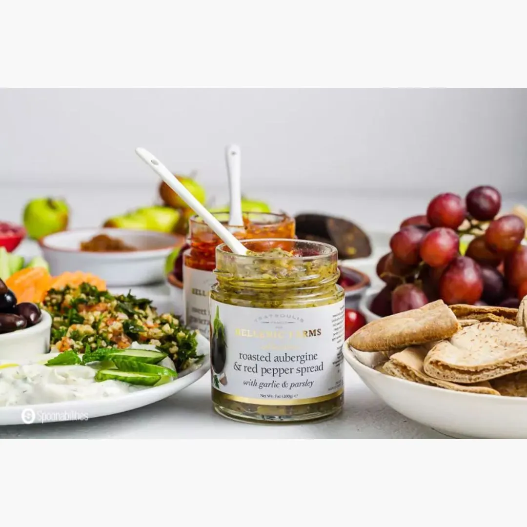 Roasted Eggplant and Red Pepper Spread
